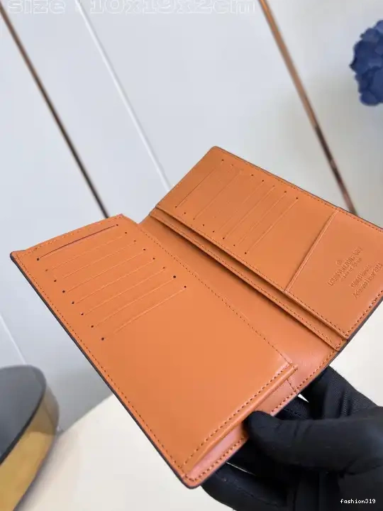 VUITTON LOUIS BRAZZA WALLET-10*19*2cm 0328